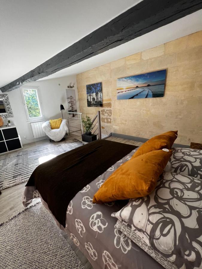 Ferienwohnung Blb Loft Luxury House Villenave-dʼOrnon Exterior foto
