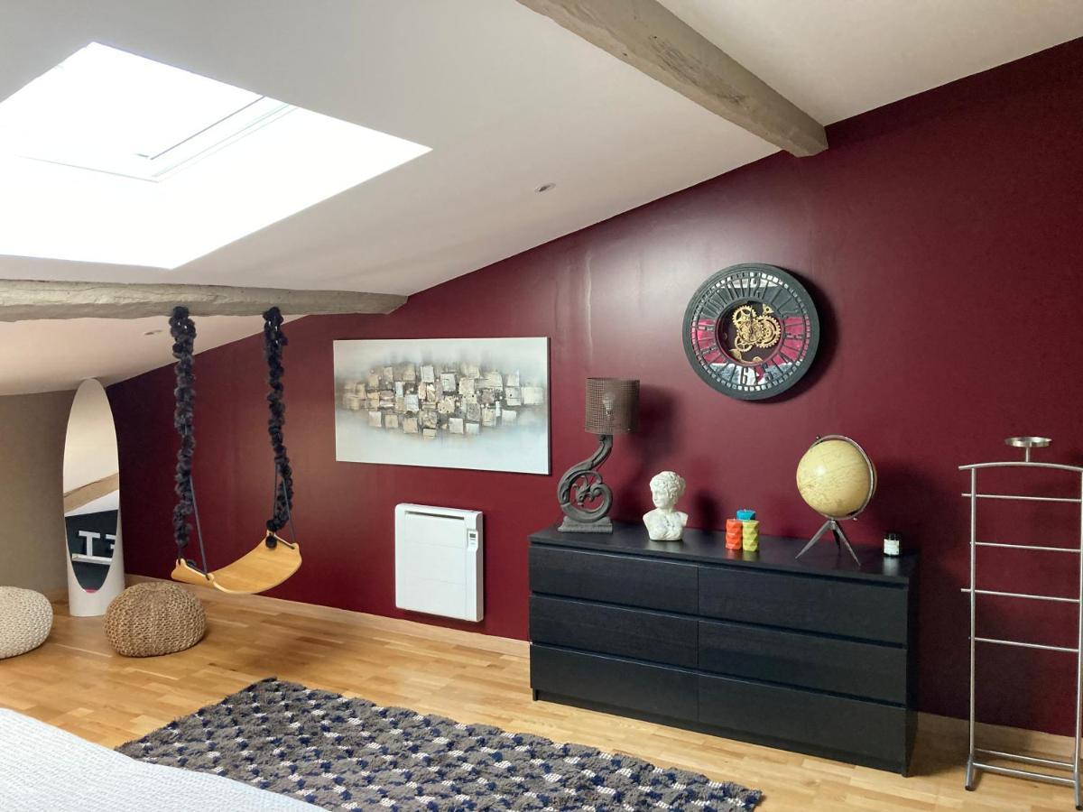 Ferienwohnung Blb Loft Luxury House Villenave-dʼOrnon Exterior foto